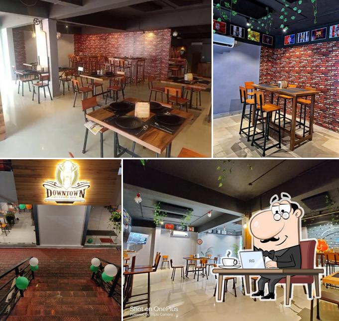 Check out how Downtown Resto Cafe(Only Zomato +Swiggy) looks inside