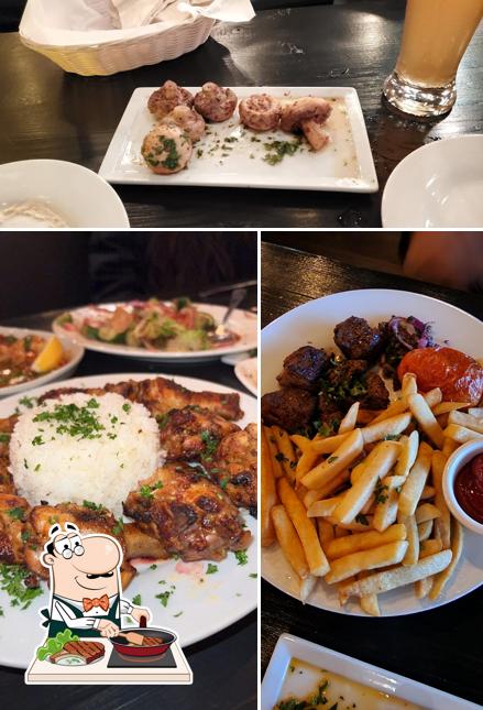 Order meat meals at Olive and Fig - Restaurant & Blues Bar Hookah lounge