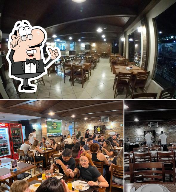 O interior do Nostra Casa Pizzaria Uberlândia