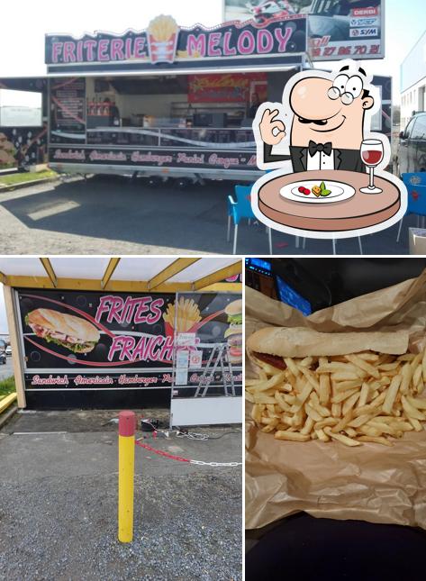 La photo de la nourriture et extérieur concernant La Friterie Melody