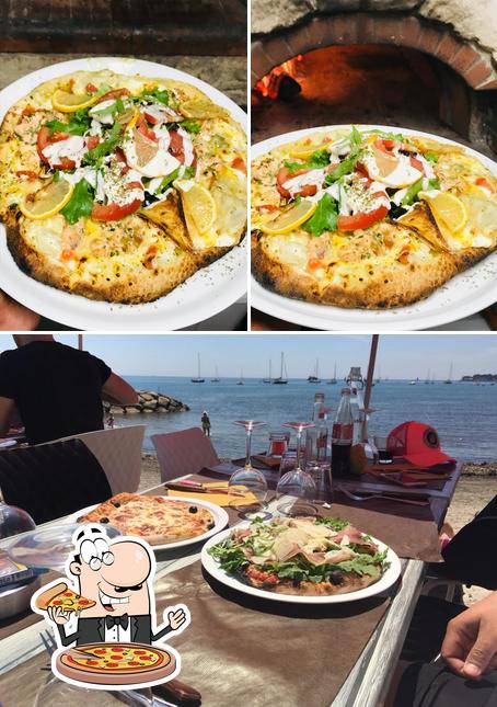 Commandez des pizzas à La plage de MILA