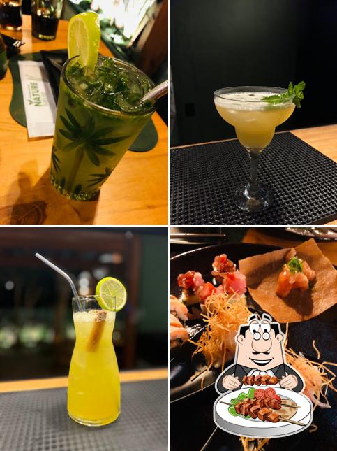 Comida em Nature Sushi Bar