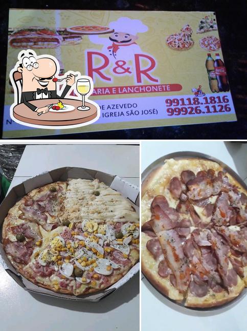 Comida em Pizzaria É Lanchonete