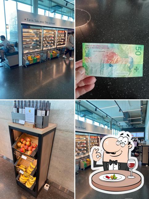 La foto di cibo e interni da Pret A Manger Airport Zurich - Dock E