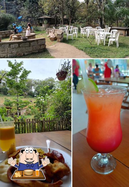 Esta é a imagem ilustrando comida e interior no Rancho Habacuc