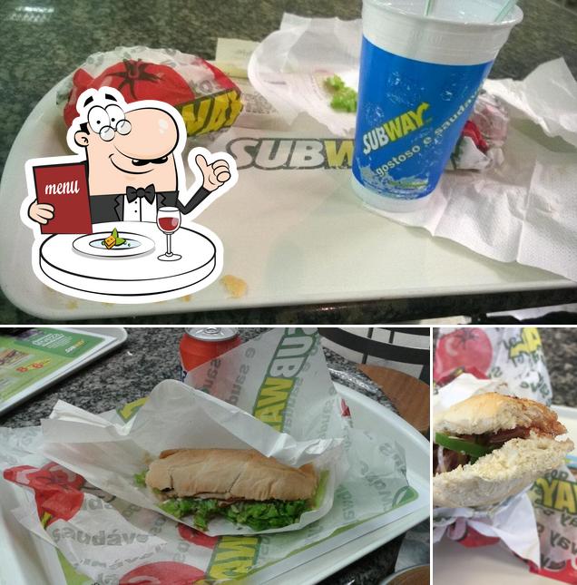 Comida em Subway