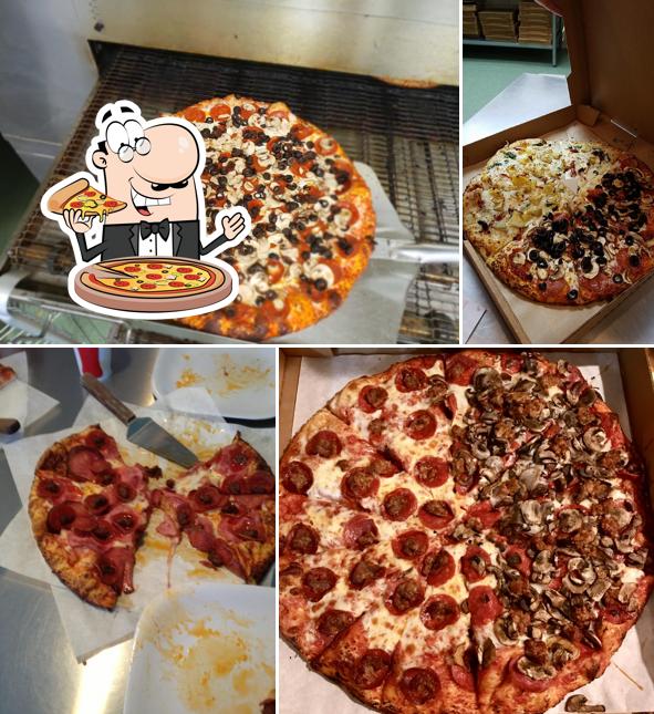 Попробуйте пиццу в "Bellagios Pizza Tigard"