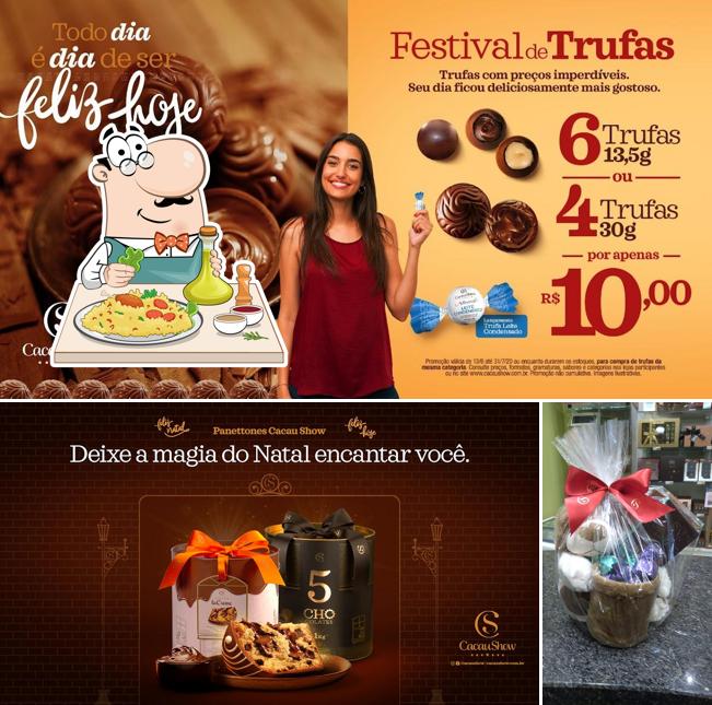 Comida em Cacau Show - Chocolates