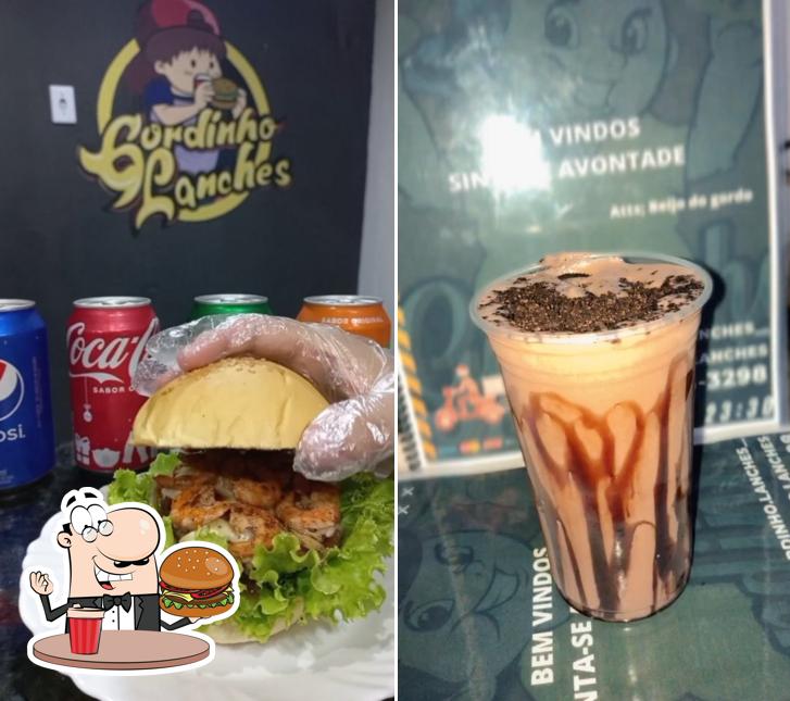 Hambúrguer em Gordinho Lanches