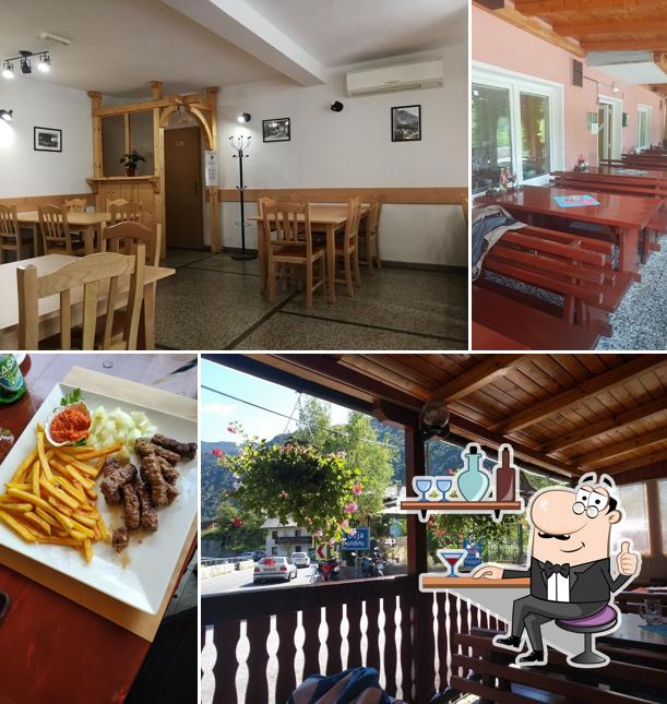 Siediti a un tavolo di Gostilna " pri Mostu" Ivanka Tahiri s.p