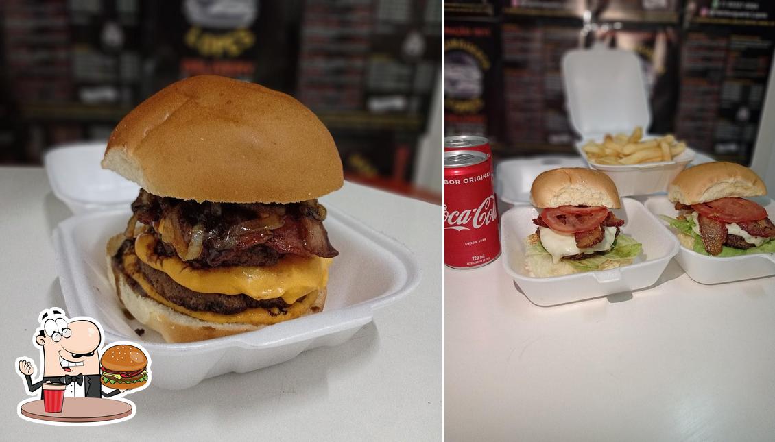 Try out a burger at Hamburgueria Lopes