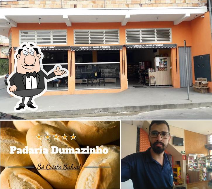 O Padaria Dumazinho se destaca pelo interior e comida