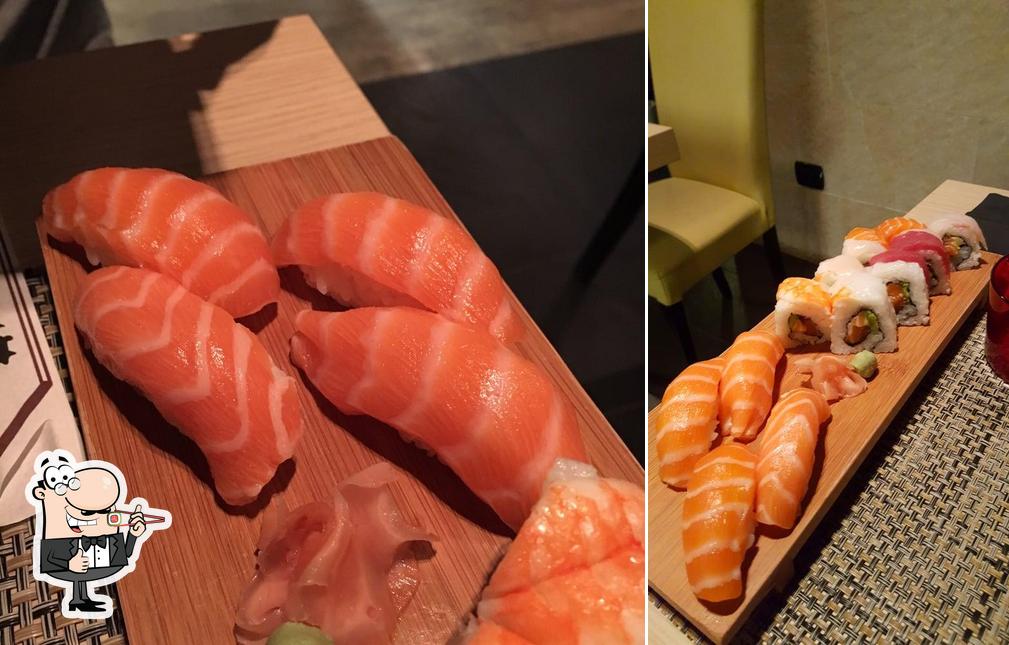 Ordina le varie opzioni di sushi