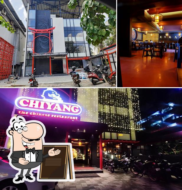 The image of exterior and interior at Chiyang Chinese Restaurant