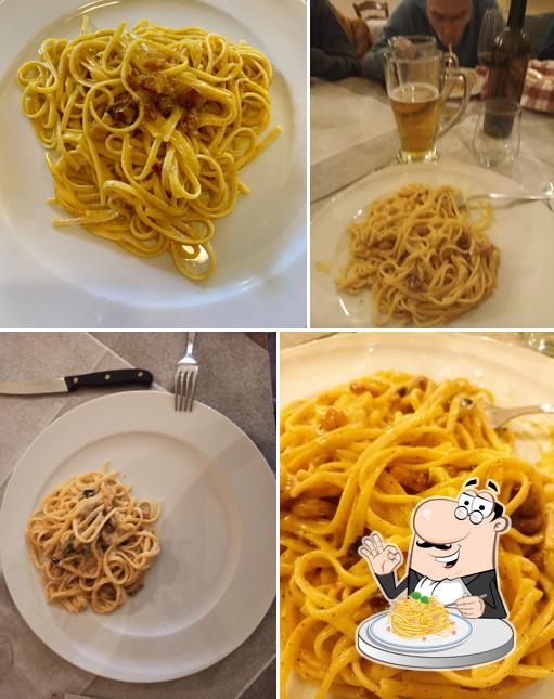 Spaghetti alla carbonara al La Brente