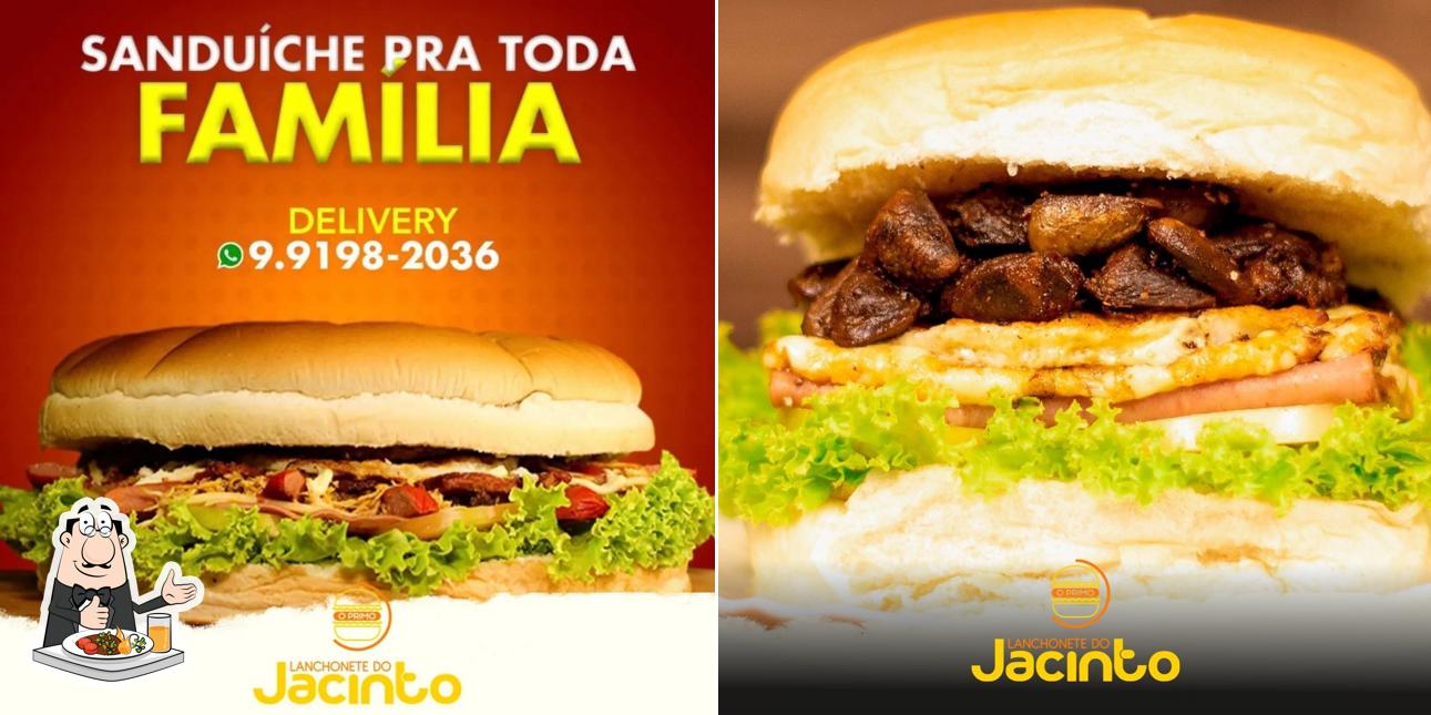 Comida em Lanchonete do Jacinto