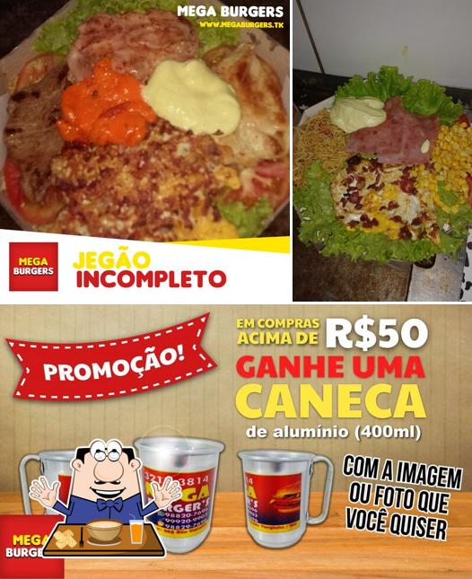 Comida em megaburgers-lanchonete-varginha/mg