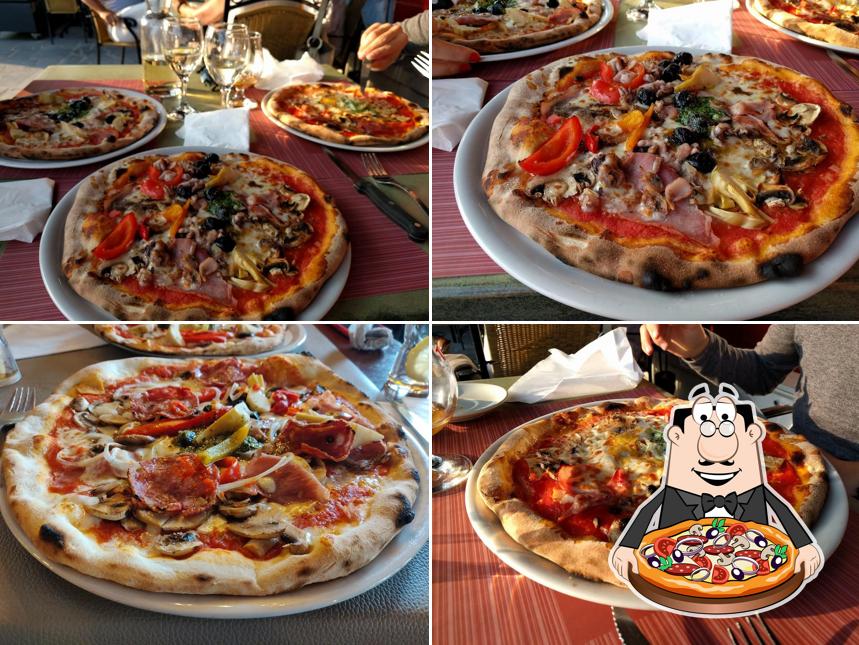 A DA Fausto, vous pouvez essayer des pizzas