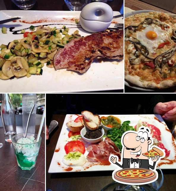 Choisissez des pizzas à Farfalla Caffè
