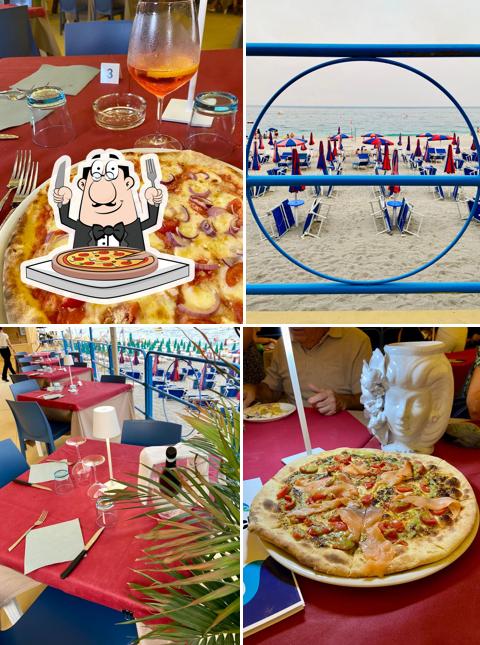 Ordina una pizza a Lido Pizzeria Tortuga Beach