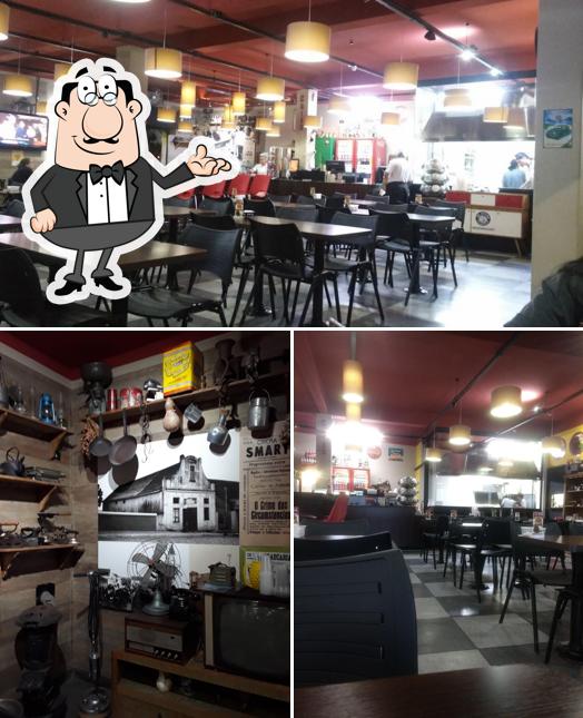 O interior do Sr. Divino - Dog and Burger