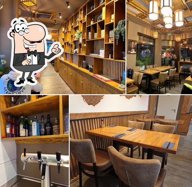 L'intérieur de Takumi Nürnberg Sapporo Ramen