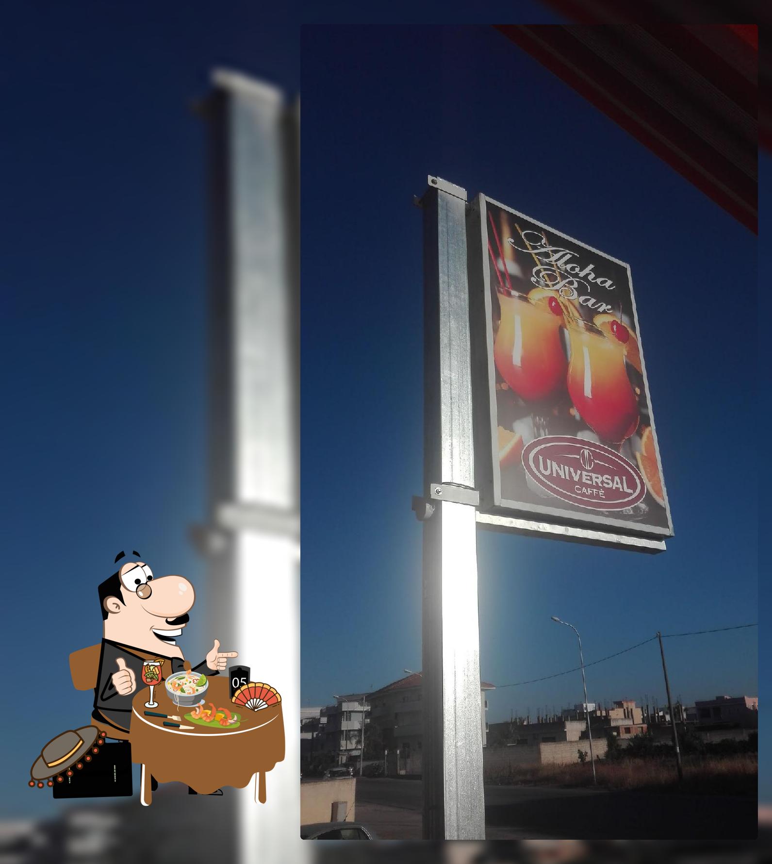 Cibo al Aloha bar