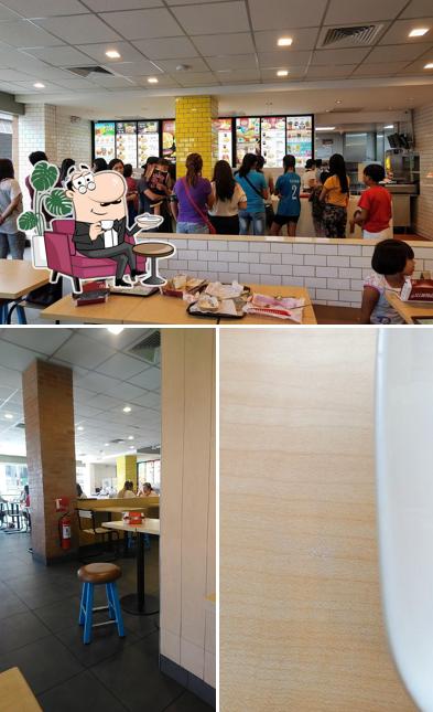 The interior of McDonald's Silang Bayan Cavite