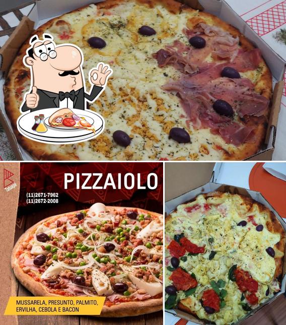 Escolha diferentes estilos de pizza