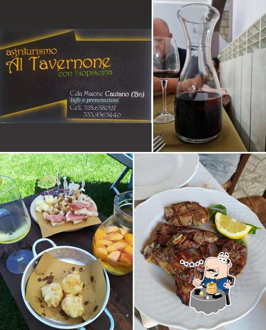 Platti al Agriturismo Al tavernone