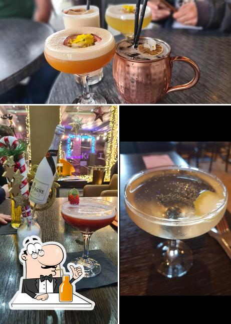 Enjoy a beverage at Harry's Lounge Bar & Brasserie