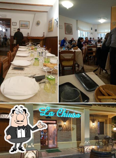 Gli interni di Ristorante La Chiusa da Carola