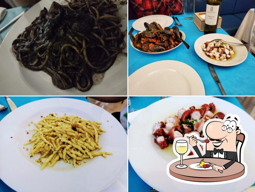 Platti al Trattoria Pizzeria Gallo D'oro Dalla Signora