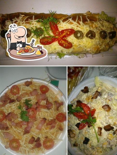 Consiga diferentes tipos de pizza