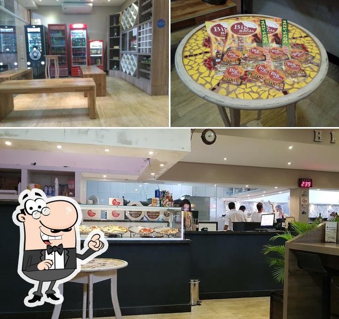 Veja imagens do interior do Big Borda Gourmet