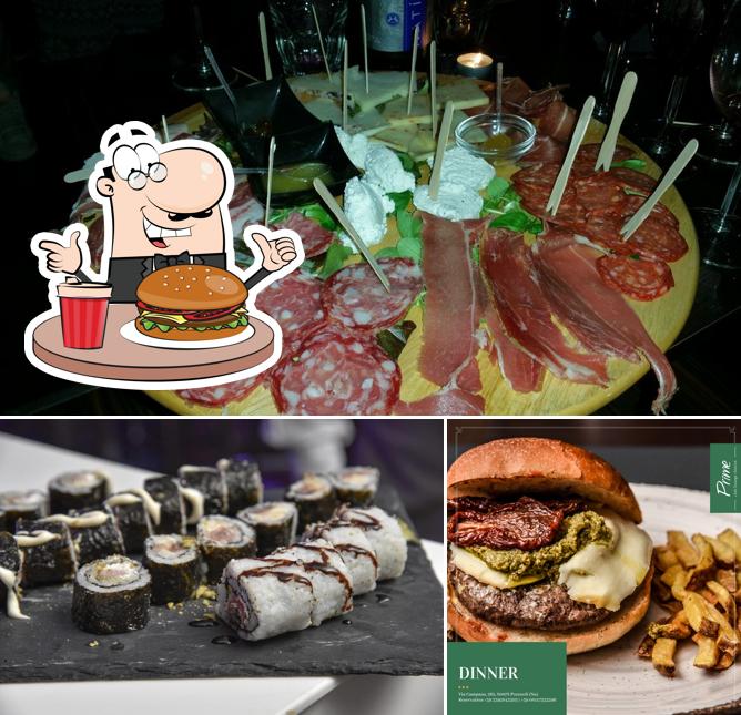Hamburger al Prime club lounge - bistrot