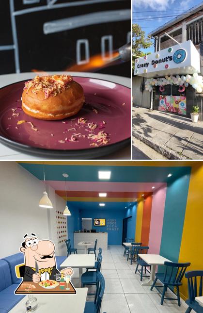 A foto da comida e interior a Crazy Donuts Várzea