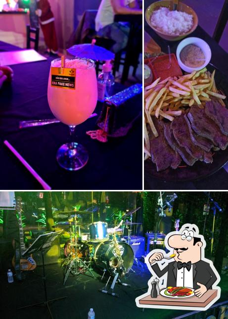 A foto do Hangar Lounge Pub’s comida e bebida