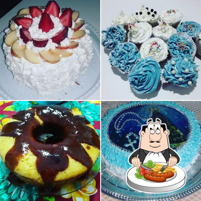 Comida em Confeitaria das Famílias