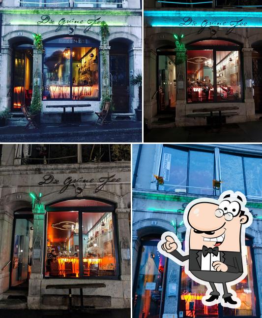 Dai un'occhiata agli interni di Absinthe Bar Die grüne Fee