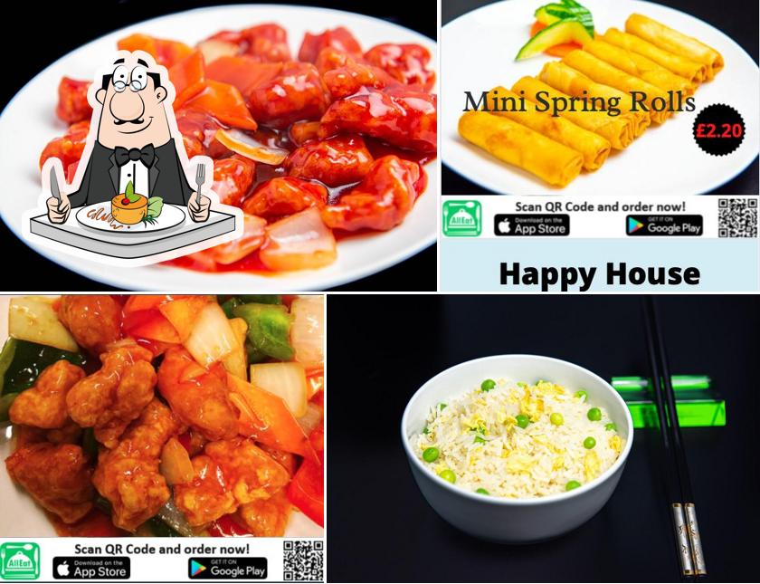 Еда в "Happy House Chinese"