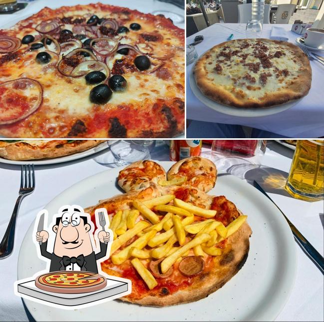 Ordina tra le molte varianti di pizza