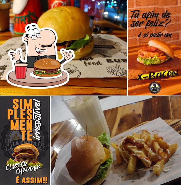 Delicie-se com um hambúrguer no La Chapa Burger’s