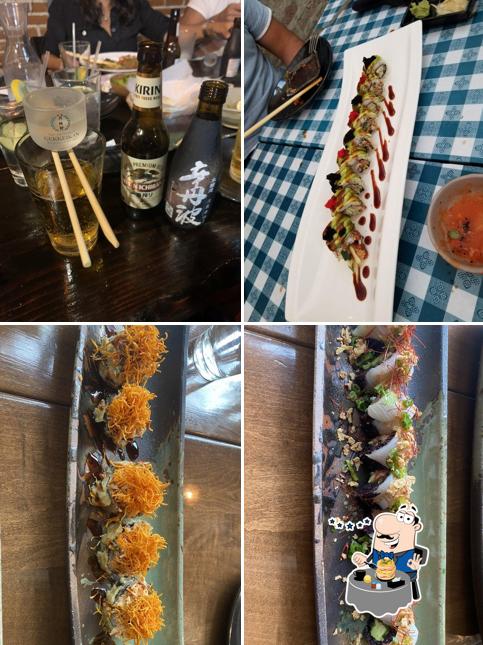 Еда в "Raiz Kitchen Sushi Bar"