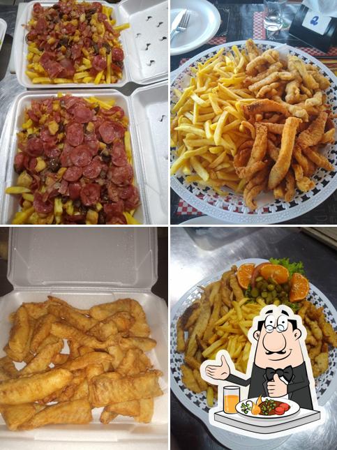 Comida em Stop Dog e Lanches