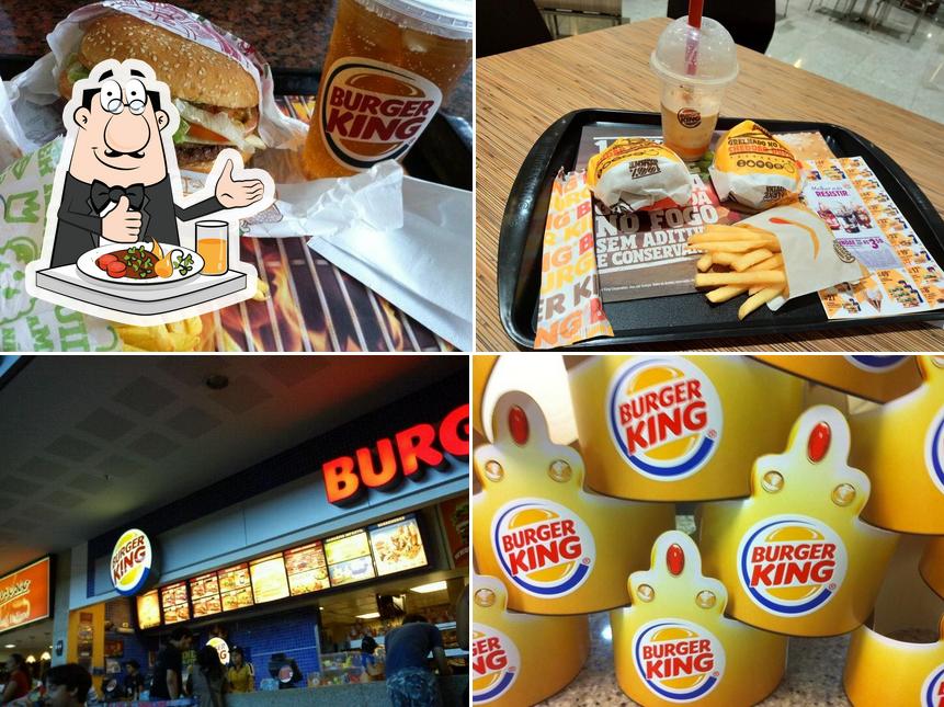 Comida em Burger King