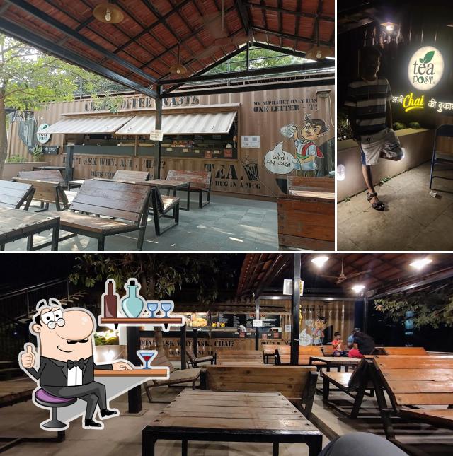 The interior of Tea Post