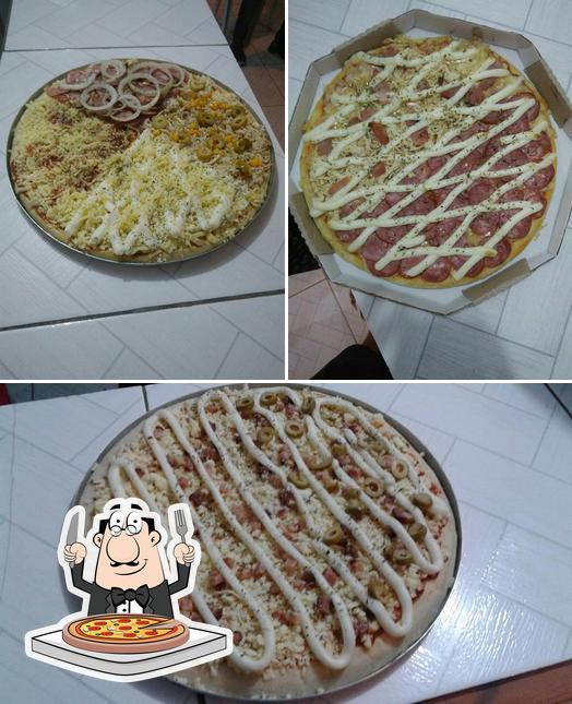 Escolha pizza no Estação Da Pizza