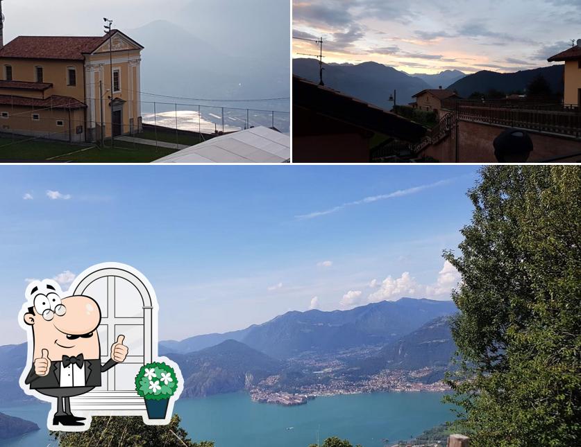 Puoi goderti l'aria fresca da seduto all'esterno di Ostaria San Michele - Cucina Tipica e Pizzeria
