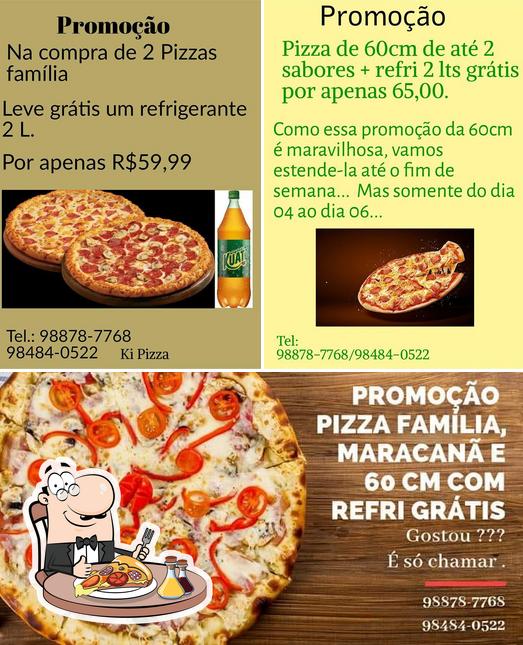 Peça pizza no Ki Pizza